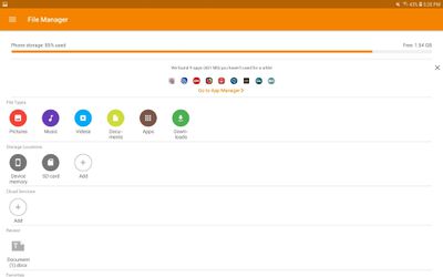 Saving pictures from an Android Phone to a Memory Card using ASTRO File Manager