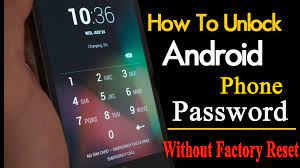 How to unlock an Android phone when its password has been forgotten