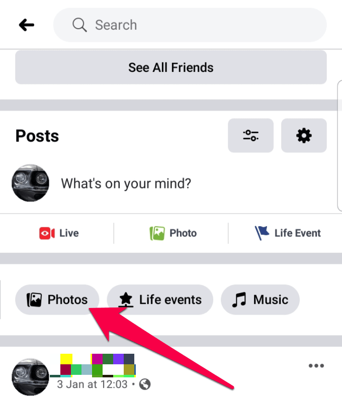 How to move pictures to a Facebook Album Android