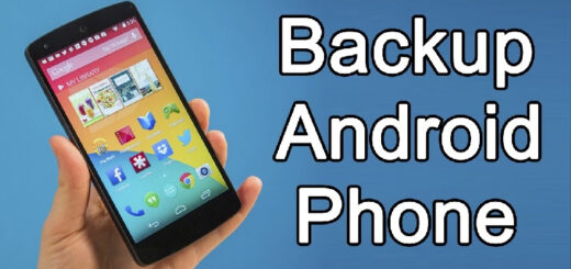 Using Gmail to backup your Android smartphone