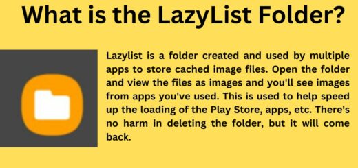 What is LazyList Android Folder
