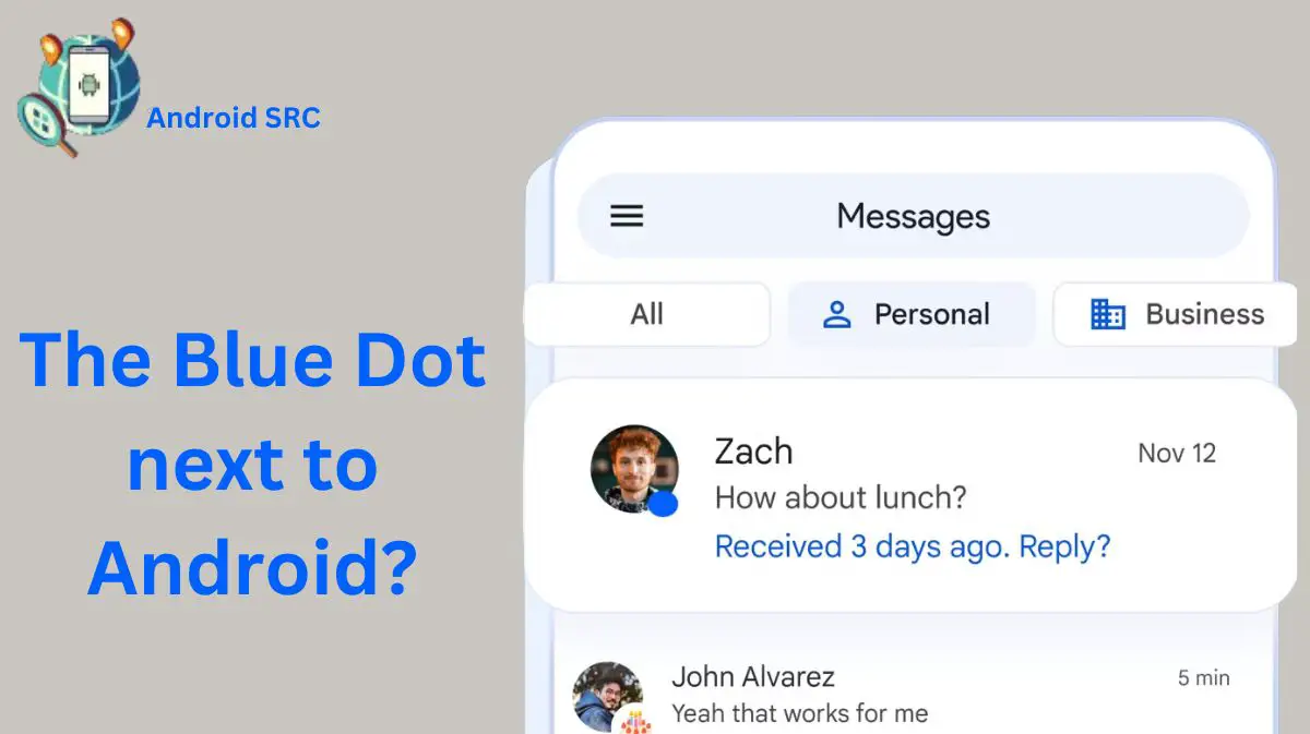 Blue Dot on Android Text: What Does It Mean? - AndroidSRC