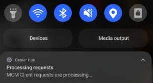 Why Are You Getting the Carrier Hub Processing Requests Constant Notification?
