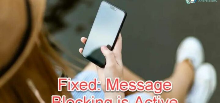 Message Blocking is Active