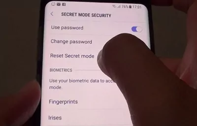 Samsung's Secret Mode