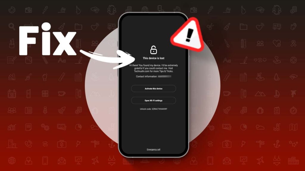 redmi note 9 this device is locked solution