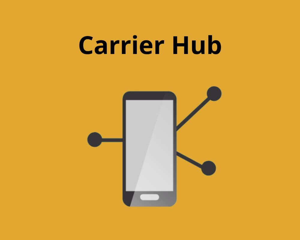 carrier hub para que sirve