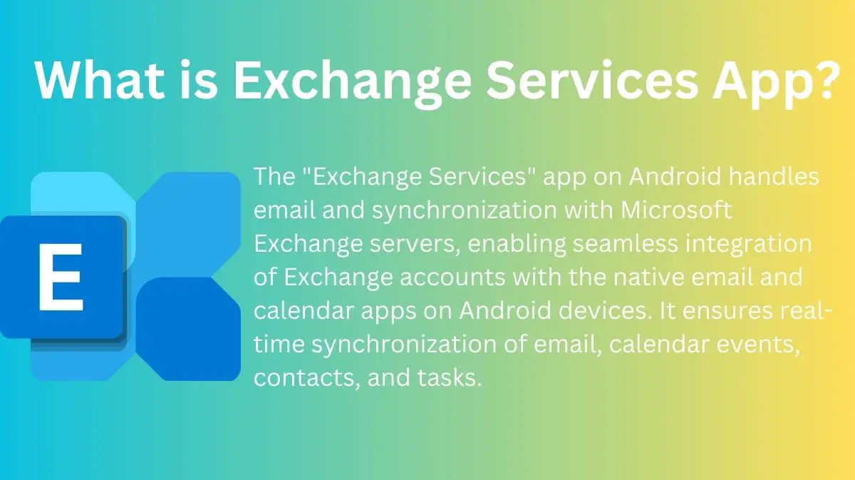 What is Exchange Services App Android A Comprehensive Guide AndroidSRC