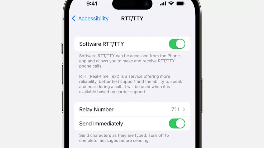 How To Set Up and Enable RTT on Iphone