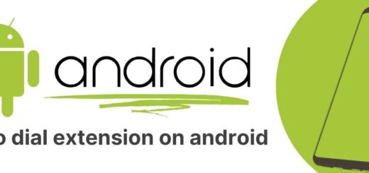 How to Dial Extension on Android