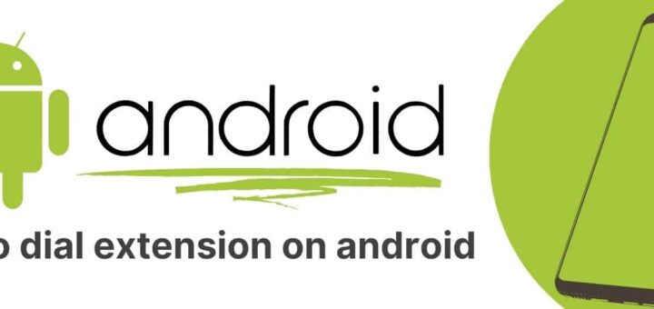 How to Dial Extension on Android