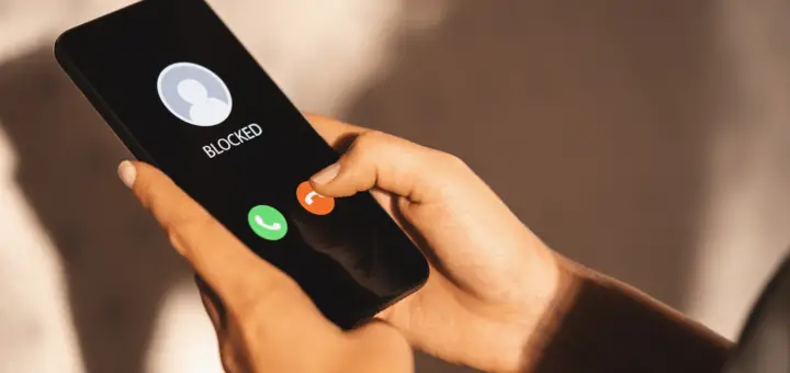 what does a blocked caller hear android